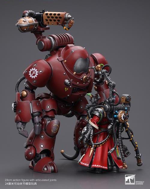 Warhammer 40k Adeptus Mechanicus Kastelan Robot with Incendine Combustor 1/18 Scale Action Figure Gallery Image 9