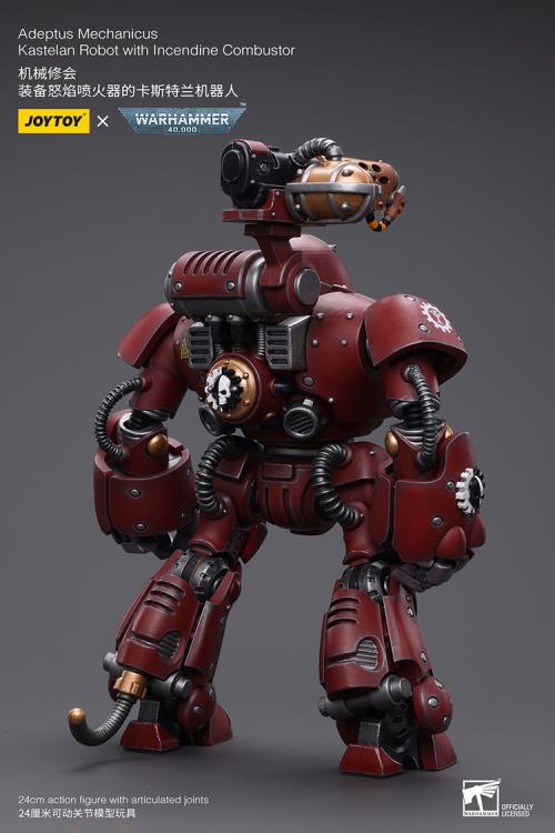 Warhammer 40k Adeptus Mechanicus Kastelan Robot with Incendine Combustor 1/18 Scale Action Figure Gallery Image 6