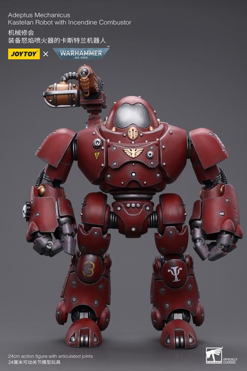 Warhammer 40k Adeptus Mechanicus Kastelan Robot with Incendine Combustor 1/18 Scale Action Figure Gallery Image 5