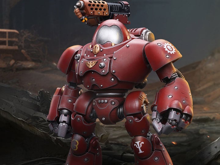 Warhammer 40k Adeptus Mechanicus Kastelan Robot with Incendine Combustor 1/18 Scale Action Figure Gallery Image 1