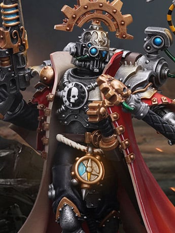 Warhammer 40k Adeptus Mechanicus Skitarii Marshal 1/18 Scale Action Figure Gallery Image 2