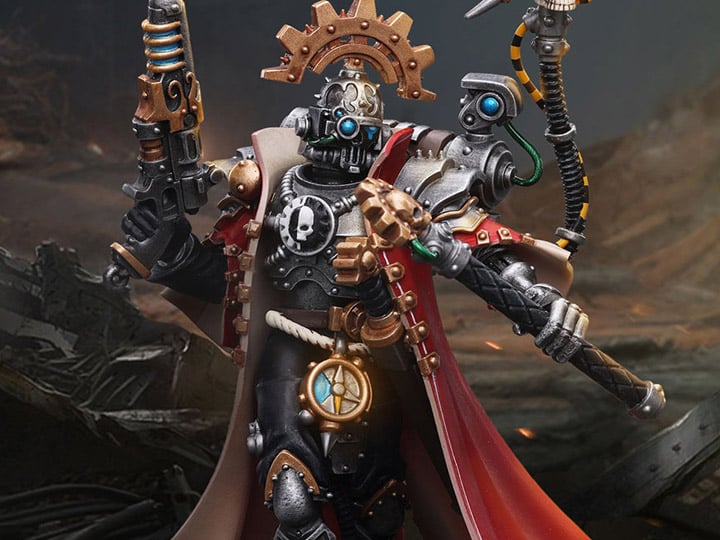 Warhammer 40k Adeptus Mechanicus Skitarii Marshal 1/18 Scale Action Figure Gallery Image 1