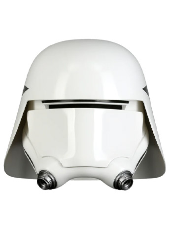 Star Wars First Order Snowtrooper Helmet 1:1 Scale Wearable Helmet Gallery Image 2