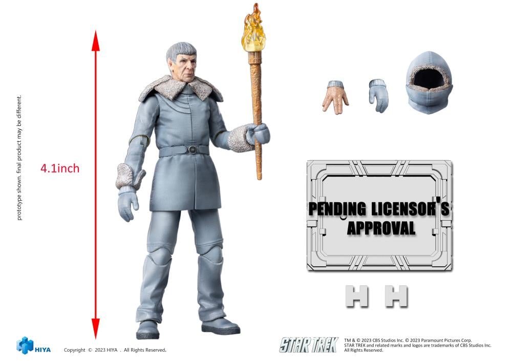 Star Trek (2009) Exquisite Mini Series Spock Prime 1:18 Scale PX Previews Exclusive Figure Gallery Image 14