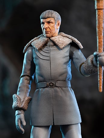 Star Trek (2009) Exquisite Mini Series Spock Prime 1:18 Scale PX Previews Exclusive Figure Gallery Image 2