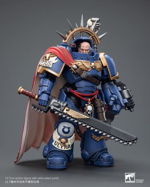 Warhammer 40k Ultramarines Captain in Gravis Armour 1/18 Scale Action Figure Gallery Image 6