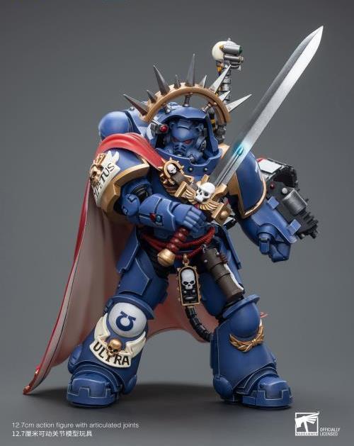 Warhammer 40k Ultramarines Captain in Gravis Armour 1/18 Scale Action Figure Gallery Image 10