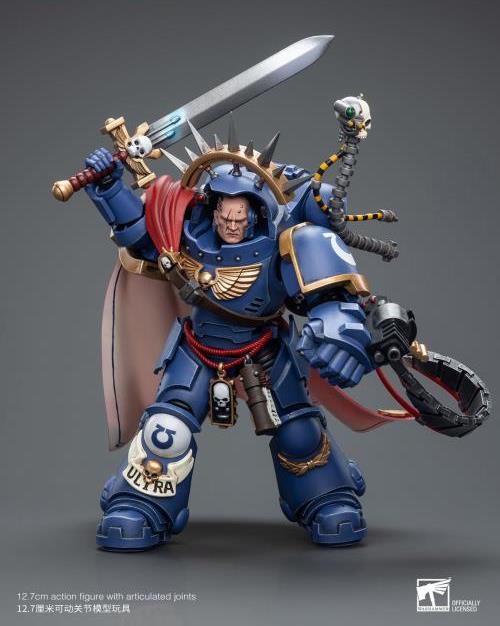 Warhammer 40k Ultramarines Captain in Gravis Armour 1/18 Scale Action Figure Gallery Image 7