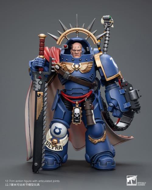 Warhammer 40k Ultramarines Captain in Gravis Armour 1/18 Scale Action Figure Gallery Image 4
