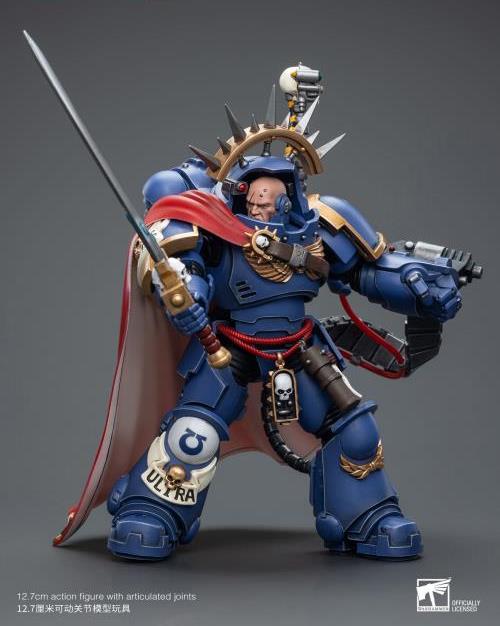 Warhammer 40k Ultramarines Captain in Gravis Armour 1/18 Scale Action Figure Gallery Image 8