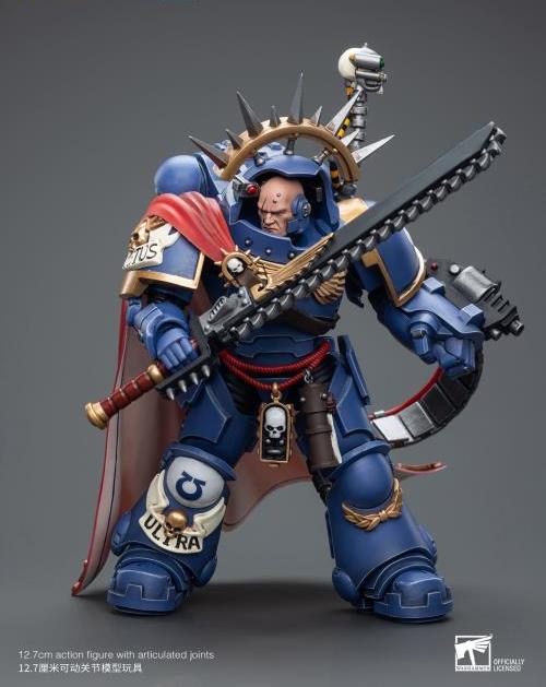 Warhammer 40k Ultramarines Captain in Gravis Armour 1/18 Scale Action Figure Gallery Image 9