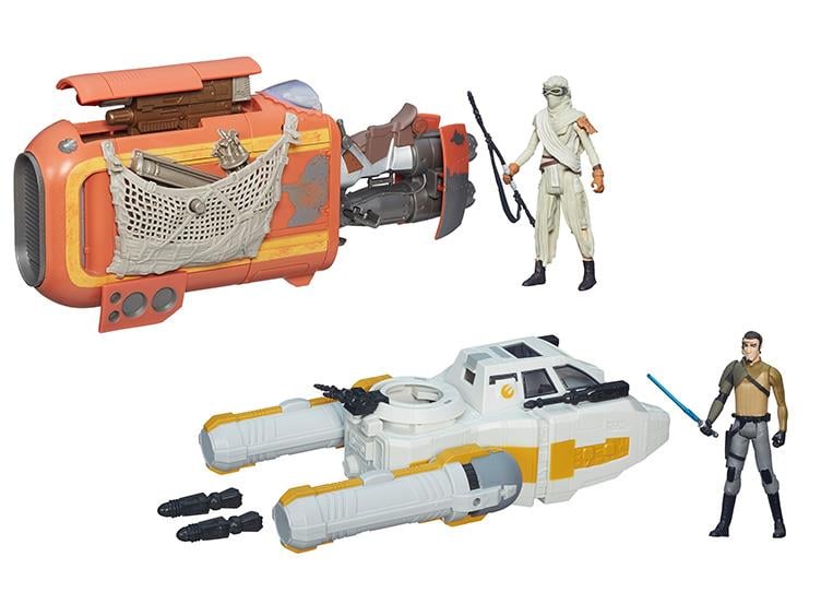 Star Wars 3.75" Class I Deluxe Vehicle Wave 01 - Set of 2 Gallery Image 1