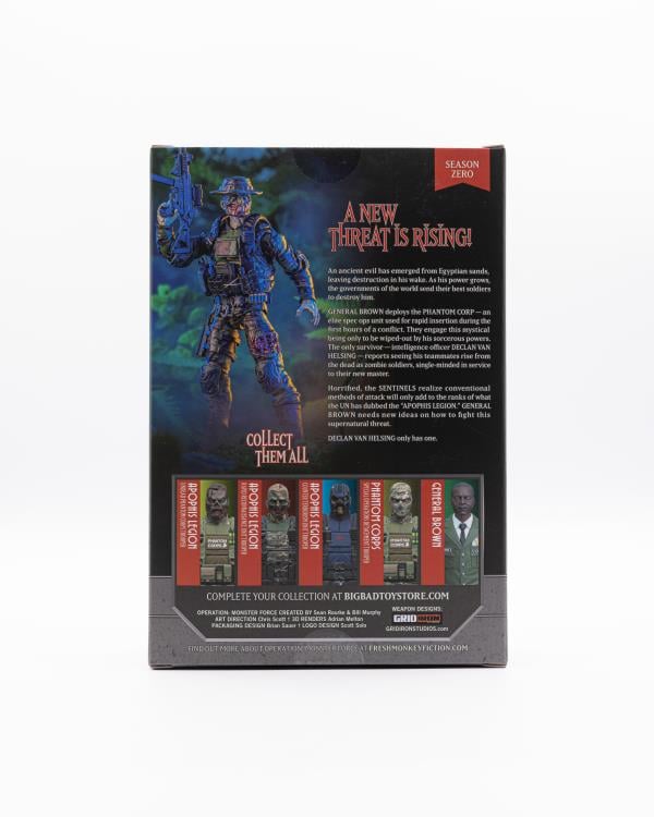 Operation: Monster Force Season Zero Apophis Legion Rapid Reconnaissance Unit 1/12 Scale Action Figure Gallery Image 13