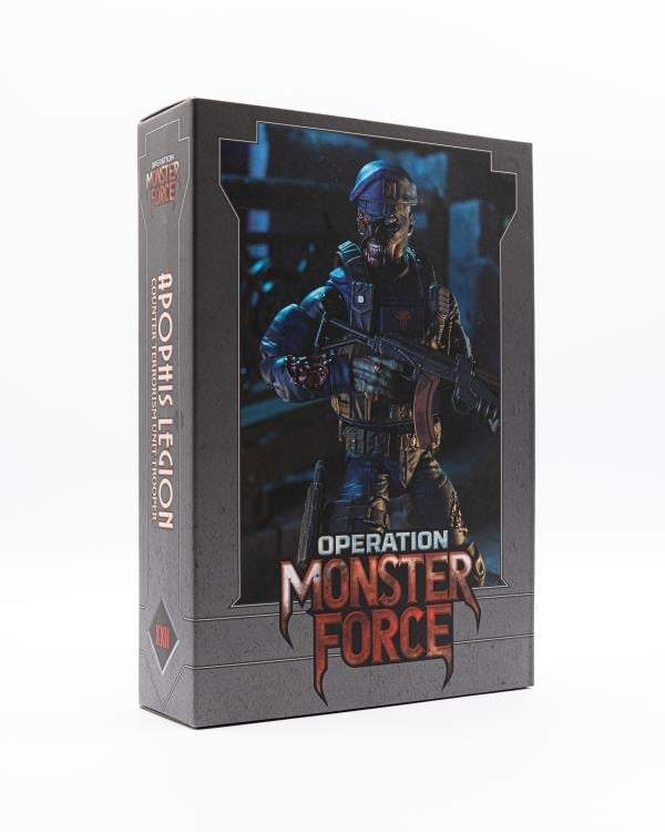 Operation: Monster Force Season Zero Apophis Legion Counter Terrorism Unit Trooper 1/12 Scale Action Figure Gallery Image 12