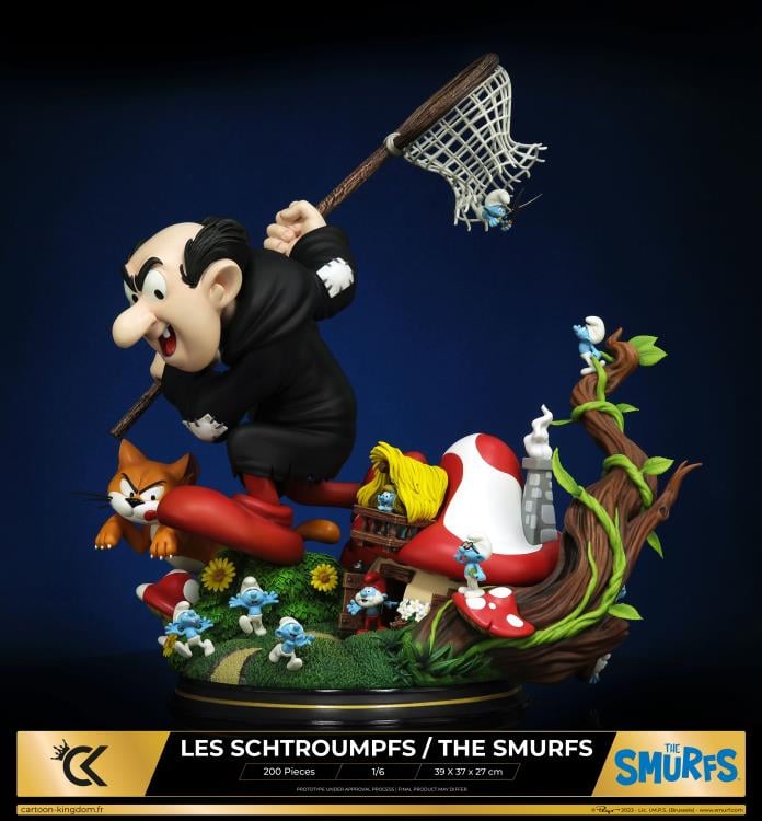 The Smurfs 1/6 Scale Limited Edition Statue Gallery Image 4