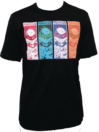 Teenage Mutant Ninja Turtles Foil Four T-Shirt Gallery Image 2