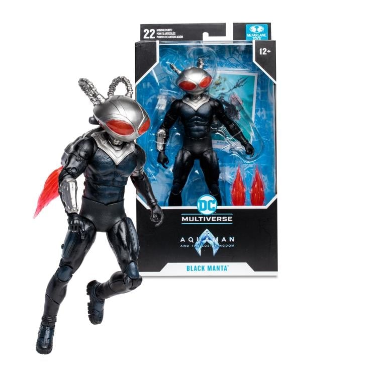 Aquaman and the Lost Kingdom DC Multiverse Black Manta Action Figure Gallery Image 12