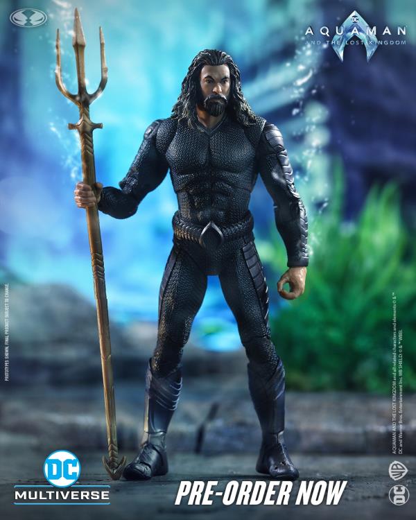 Aquaman and the Lost Kingdom DC Multiverse Aquaman (Stealth Suit Ver.) Action Figure Gallery Image 3
