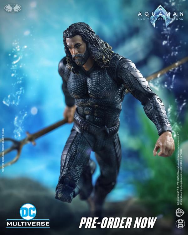 Aquaman and the Lost Kingdom DC Multiverse Aquaman (Stealth Suit Ver.) Action Figure Gallery Image 4
