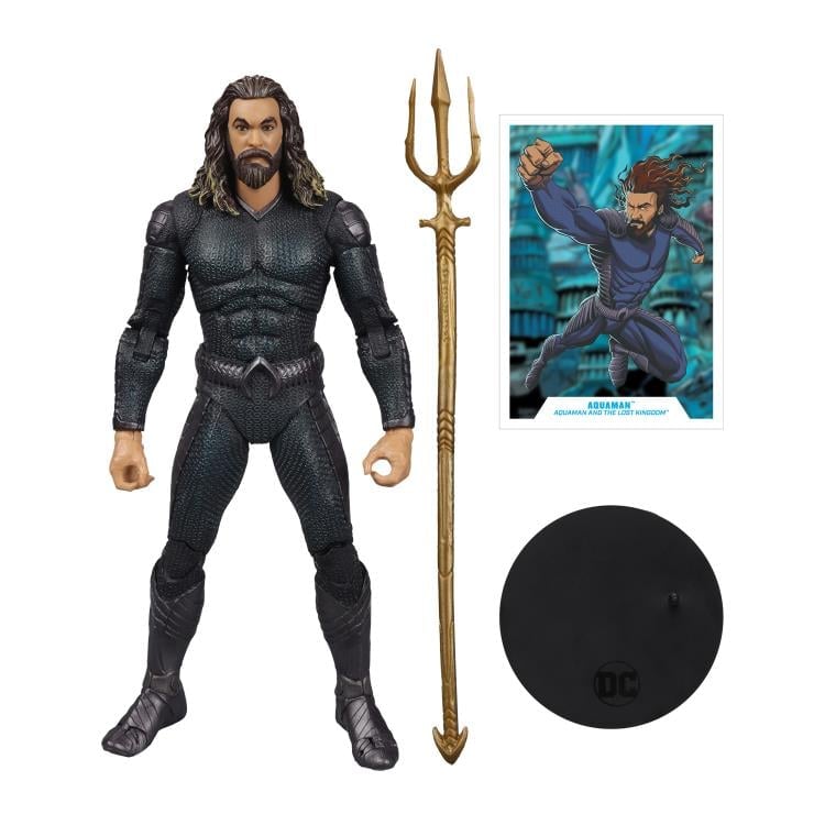 Aquaman and the Lost Kingdom DC Multiverse Aquaman (Stealth Suit Ver.) Action Figure Gallery Image 11