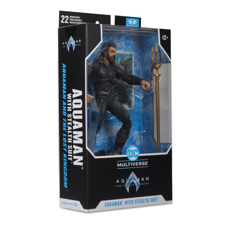 Aquaman and the Lost Kingdom DC Multiverse Aquaman (Stealth Suit Ver.) Action Figure Gallery Image 14