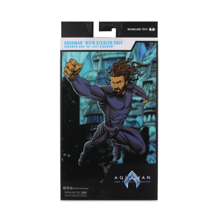 Aquaman and the Lost Kingdom DC Multiverse Aquaman (Stealth Suit Ver.) Action Figure Gallery Image 15