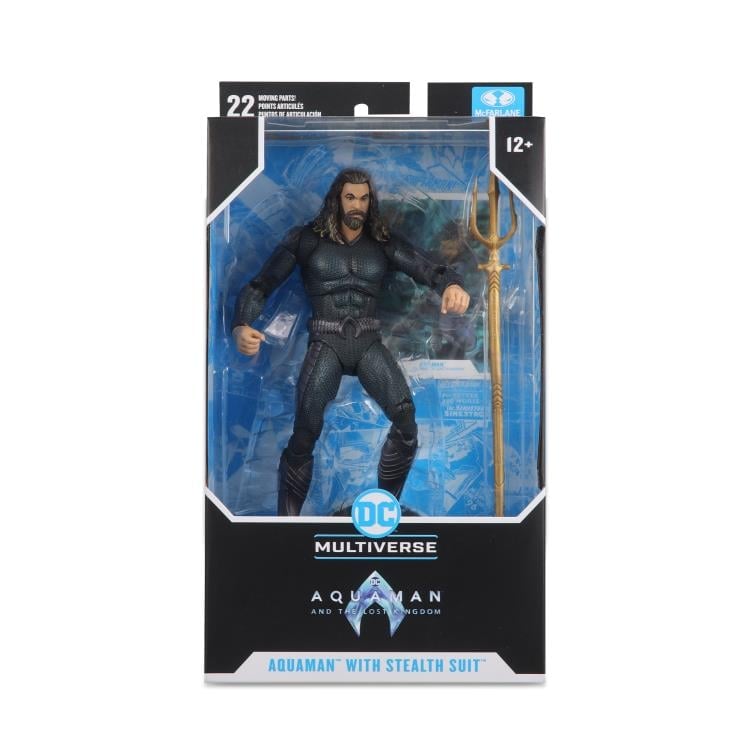 Aquaman and the Lost Kingdom DC Multiverse Aquaman (Stealth Suit Ver.) Action Figure Gallery Image 13