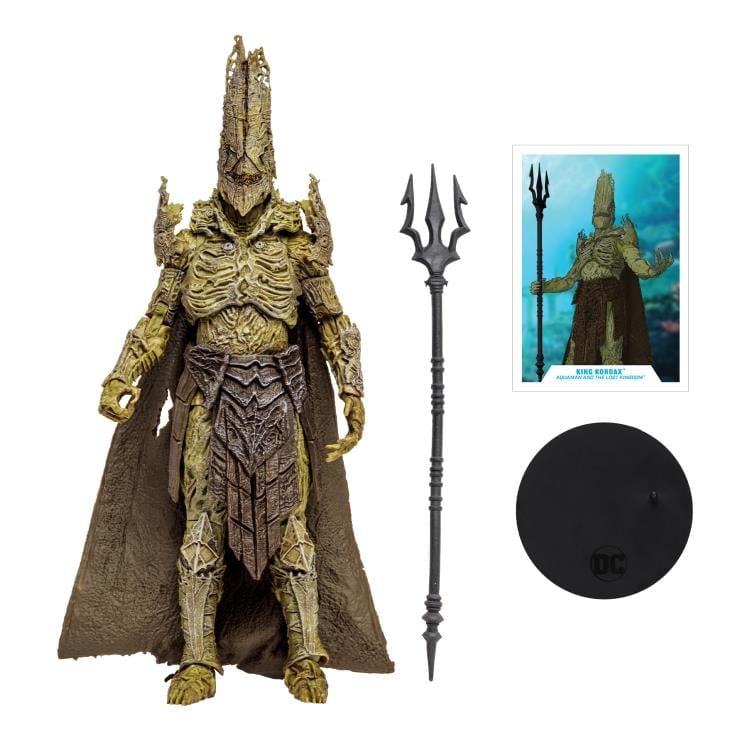 Aquaman and the Lost Kingdom DC Multiverse King Kordax Action Figure Gallery Image 11