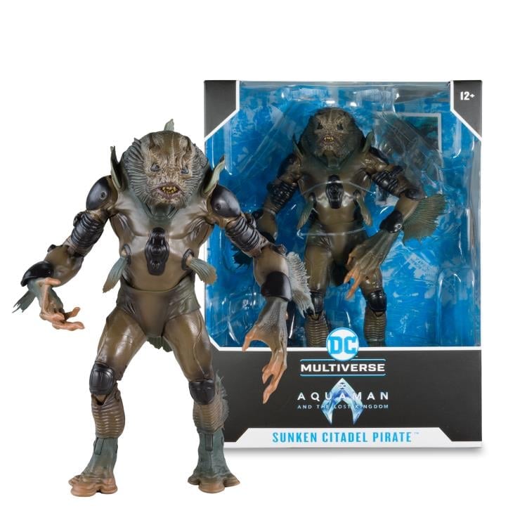 Aquaman and the Lost Kingdom DC Multiverse Sunken Citadel Pirate Mega Action Figure Gallery Image 11