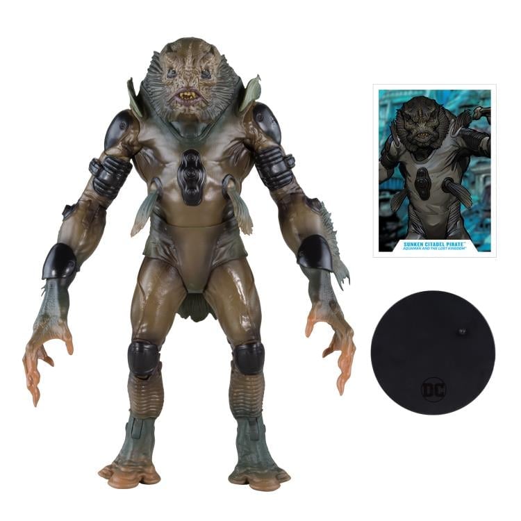 Aquaman and the Lost Kingdom DC Multiverse Sunken Citadel Pirate Mega Action Figure Gallery Image 10