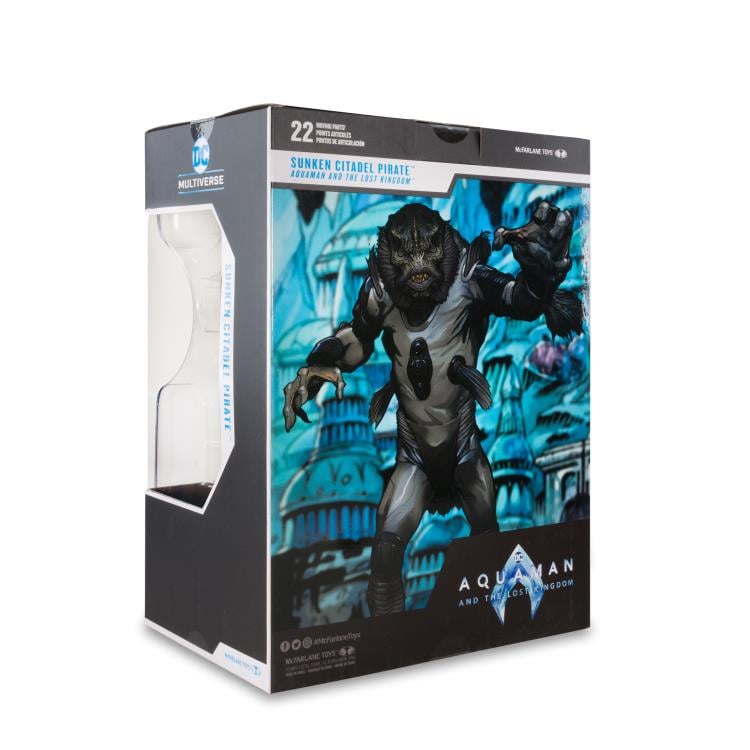 Aquaman and the Lost Kingdom DC Multiverse Sunken Citadel Pirate Mega Action Figure Gallery Image 14