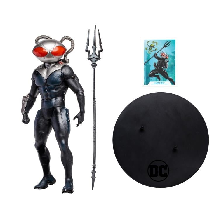 Aquaman and the Lost Kingdom DC Multiverse Black Manta Statue Gallery Image 9