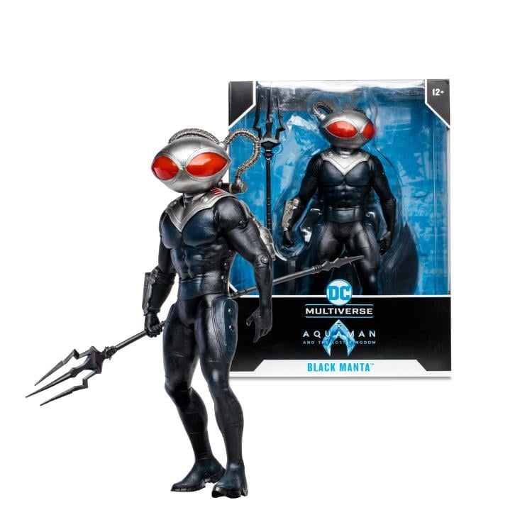 Aquaman and the Lost Kingdom DC Multiverse Black Manta Statue Gallery Image 10
