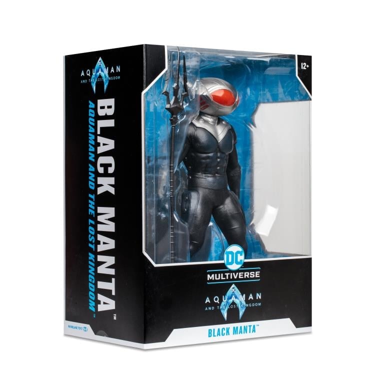 Aquaman and the Lost Kingdom DC Multiverse Black Manta Statue Gallery Image 12