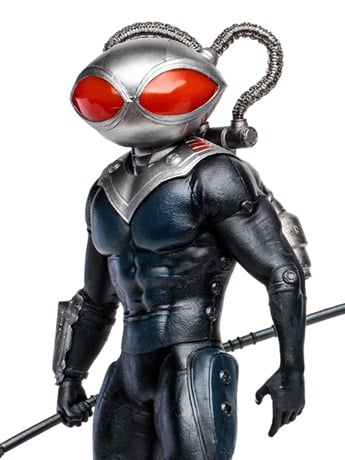 Aquaman and the Lost Kingdom DC Multiverse Black Manta Statue Gallery Image 2