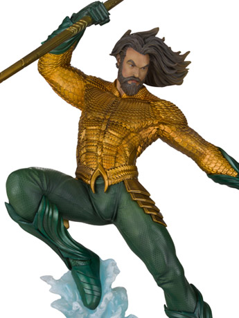 Aquaman and the Lost Kingdom Aquaman 12" Statue Gallery Image 2