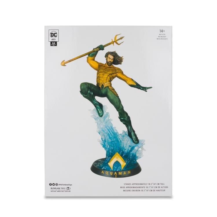 Aquaman and the Lost Kingdom Aquaman 12" Statue Gallery Image 10