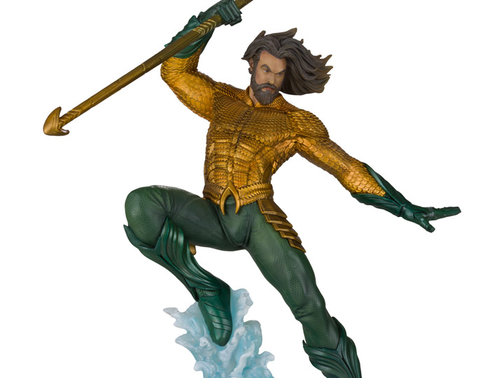 Aquaman and the Lost Kingdom Aquaman 12" Statue Gallery Image 1