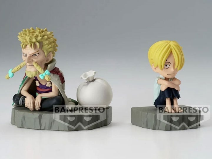 One Piece World Collectable Figure Log Stories Sanji & Zeff Gallery Image 1