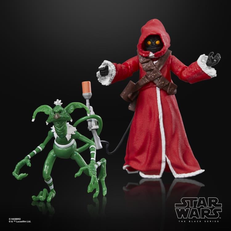 Star Wars: The Black Series 6" Jawa and Salacious B. Crumb (Holiday Edition) Figure Set Gallery Image 4