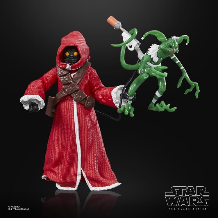 Star Wars: The Black Series 6" Jawa and Salacious B. Crumb (Holiday Edition) Figure Set Gallery Image 5