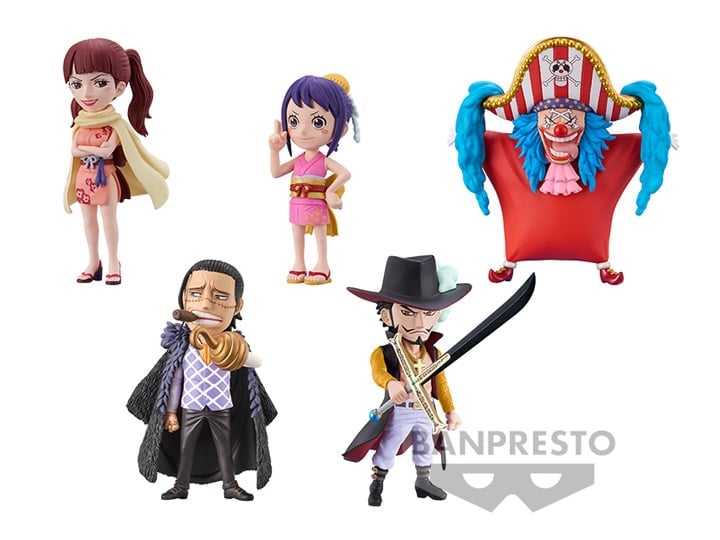 One Piece World Collectable Figure Wano Country Kanketsuhen Vol. 2 Set of 5 Figures Gallery Image 1