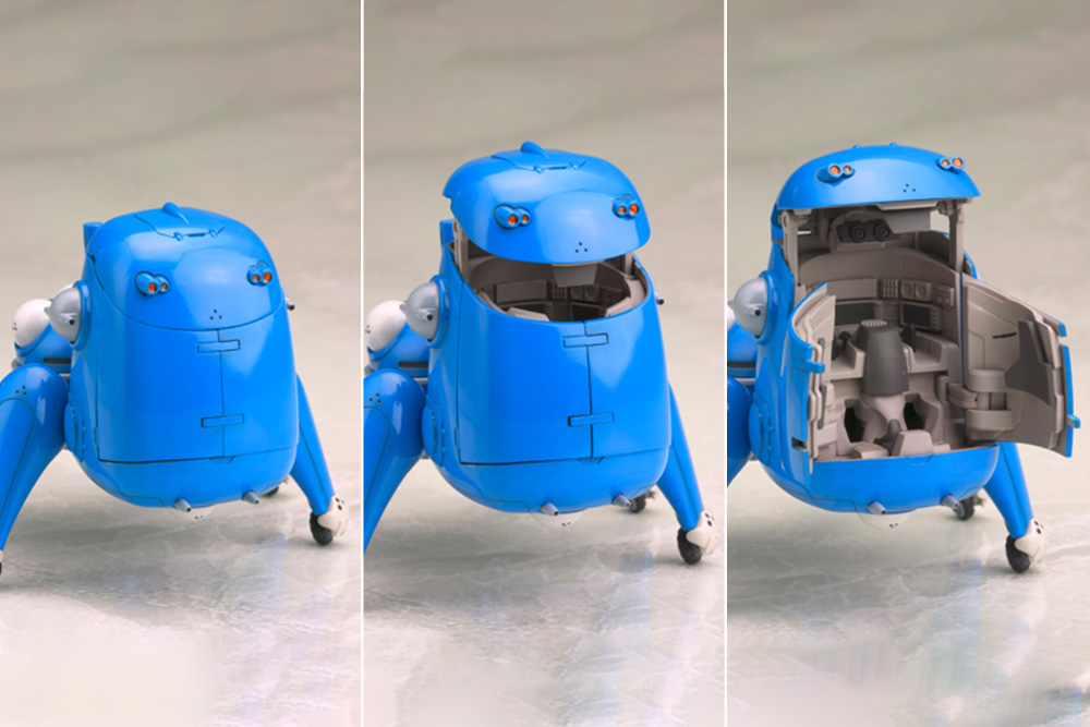 Ghost in the Shell: S.A.C. Tachikoma with Motoko Kusanagi & Batou 1/35 Scale Model Kit Gallery Image 11