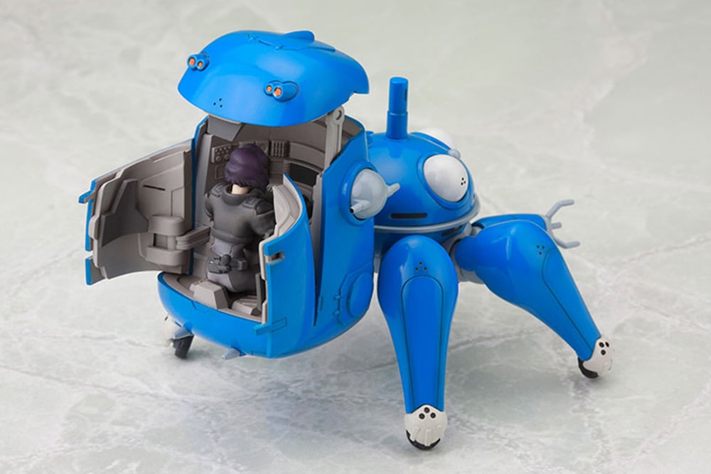 Ghost in the Shell: S.A.C. Tachikoma with Motoko Kusanagi & Batou 1/35 Scale Model Kit Gallery Image 12