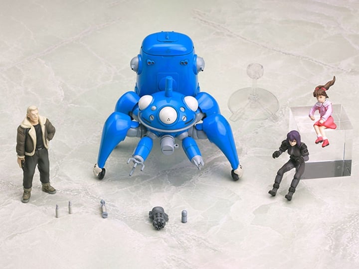 Ghost in the Shell: S.A.C. Tachikoma with Motoko Kusanagi & Batou 1/35 Scale Model Kit Gallery Image 1