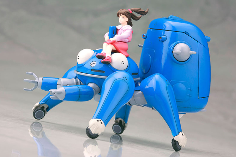 Ghost in the Shell: S.A.C. Tachikoma with Motoko Kusanagi & Batou 1/35 Scale Model Kit Gallery Image 15