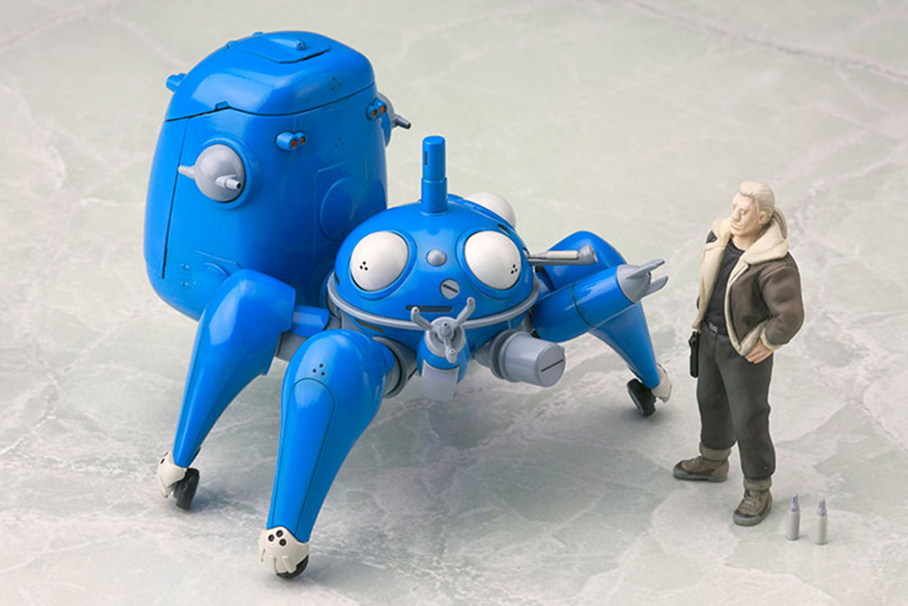 Ghost in the Shell: S.A.C. Tachikoma with Motoko Kusanagi & Batou 1/35 Scale Model Kit Gallery Image 13