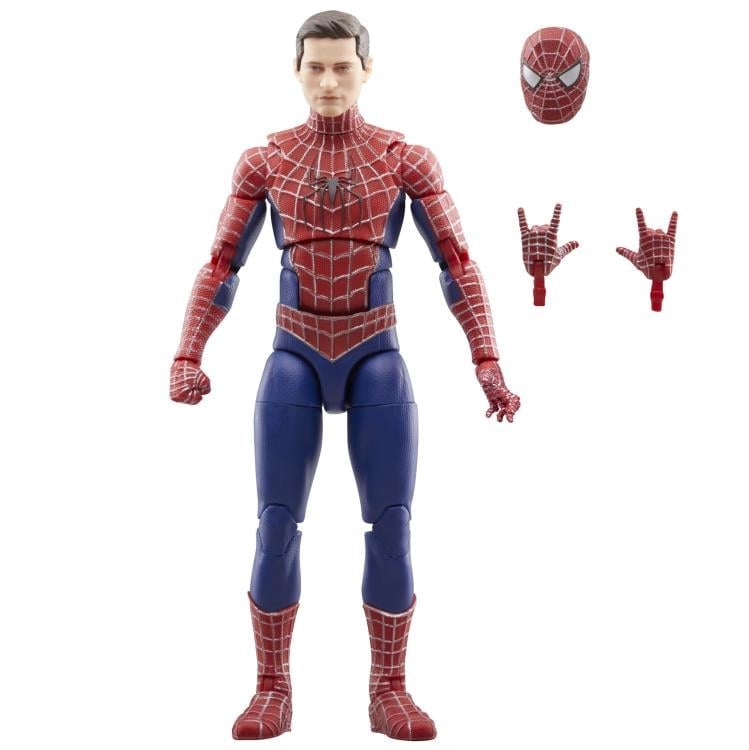 Spider-Man: No Way Home Marvel Legends Spider-Man (Friendly Neighborhood) Action Figure Gallery Image 9