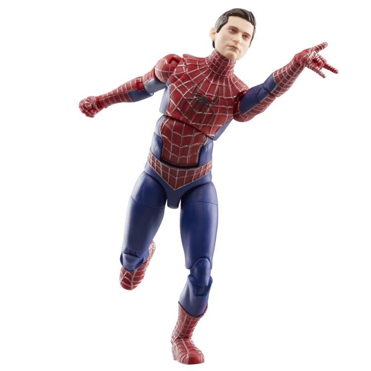 Spider-Man: No Way Home Marvel Legends Spider-Man (Friendly Neighborhood) Action Figure Gallery Image 7