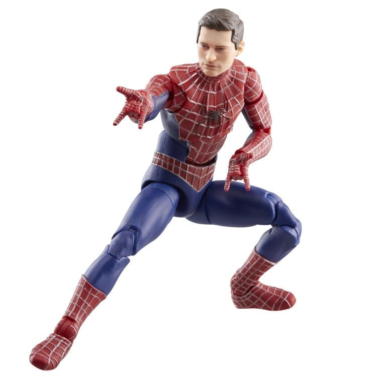 Spider-Man: No Way Home Marvel Legends Spider-Man (Friendly Neighborhood) Action Figure Gallery Image 6